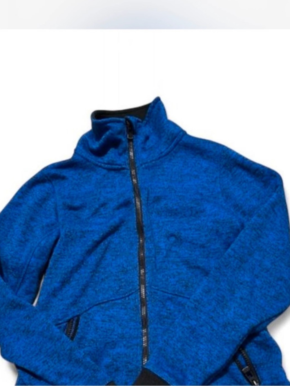 Kids Blue Full-Zip Jacket